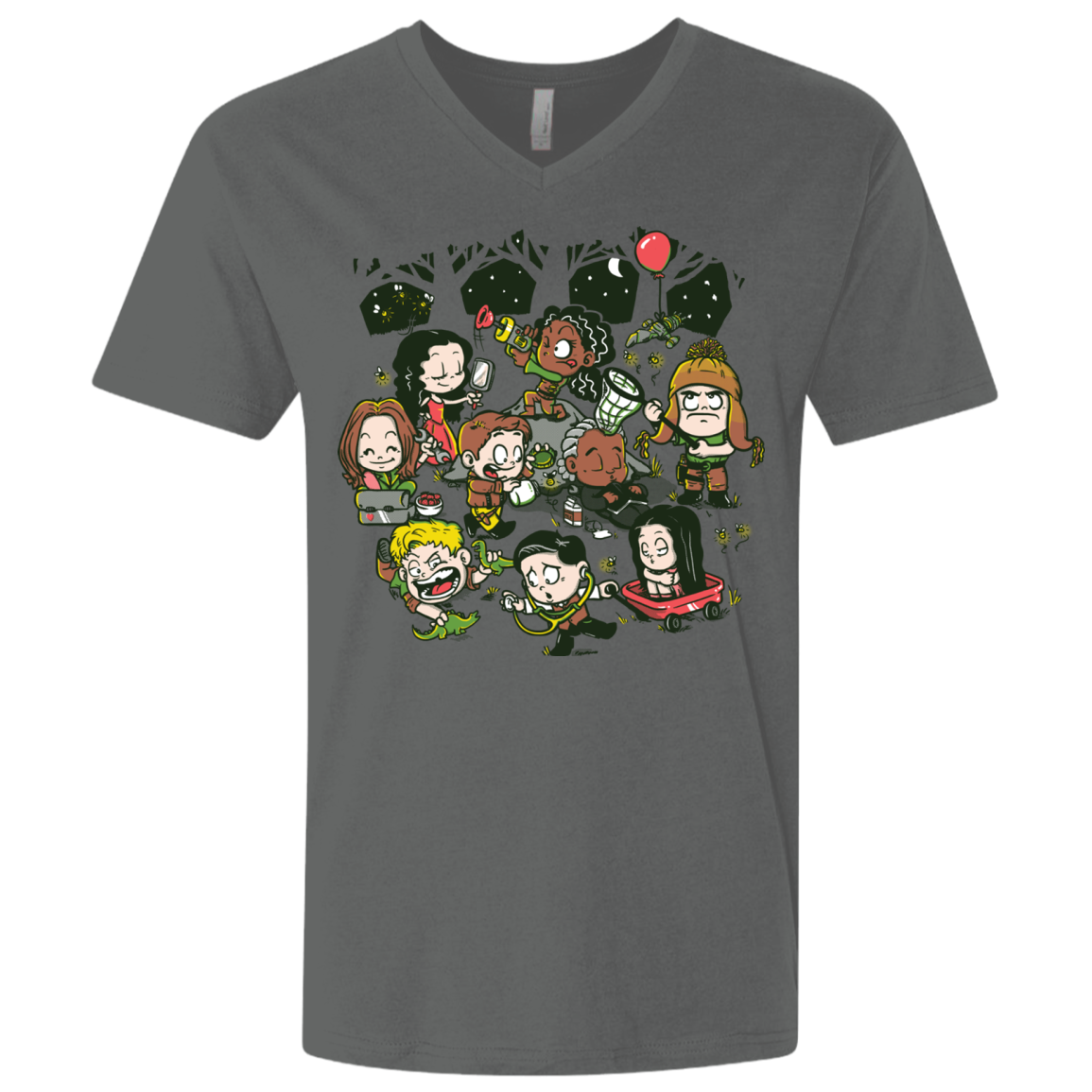 Let's Catch Fireflies Men's Premium V-Neck