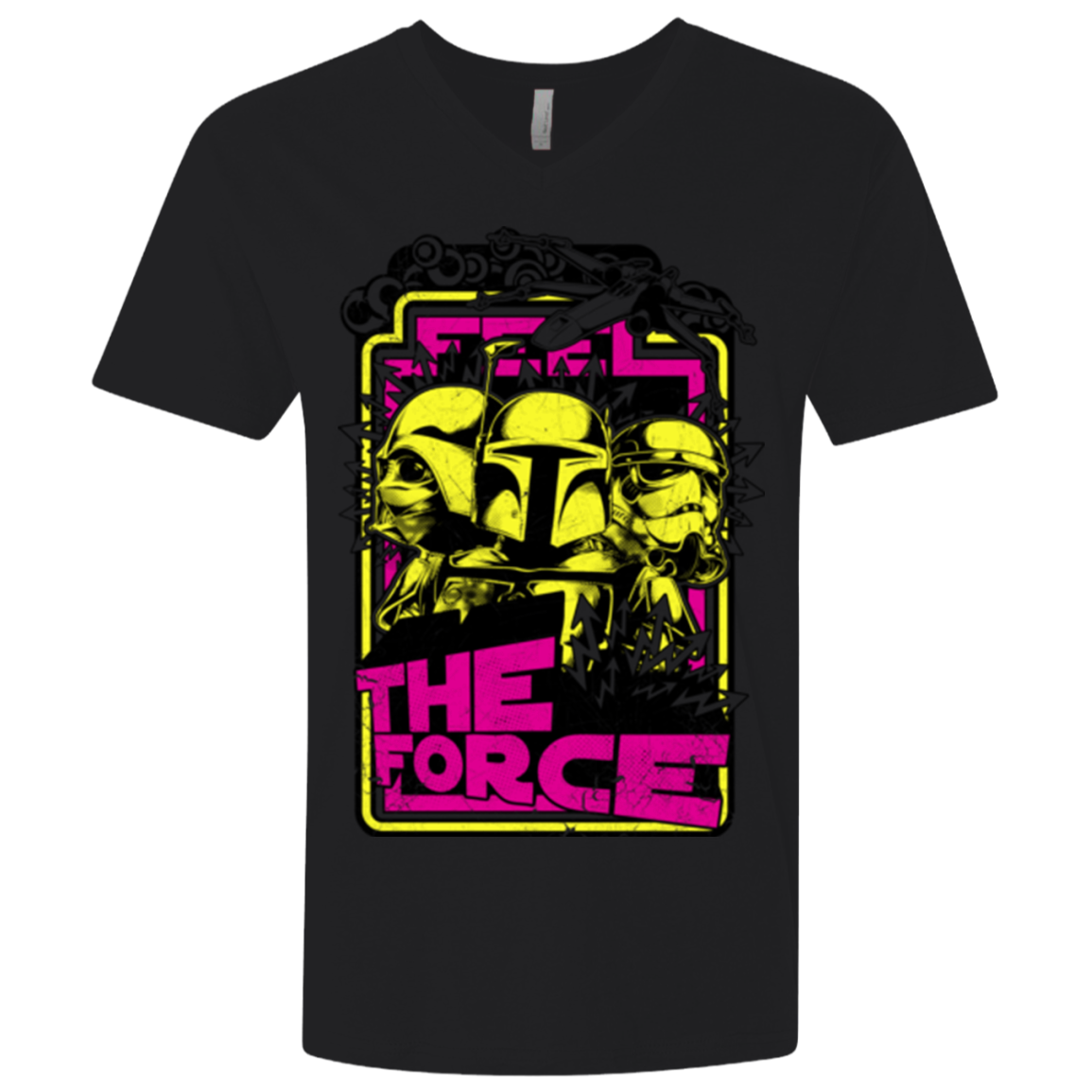 Feel The Force Men's Premium V-Neck