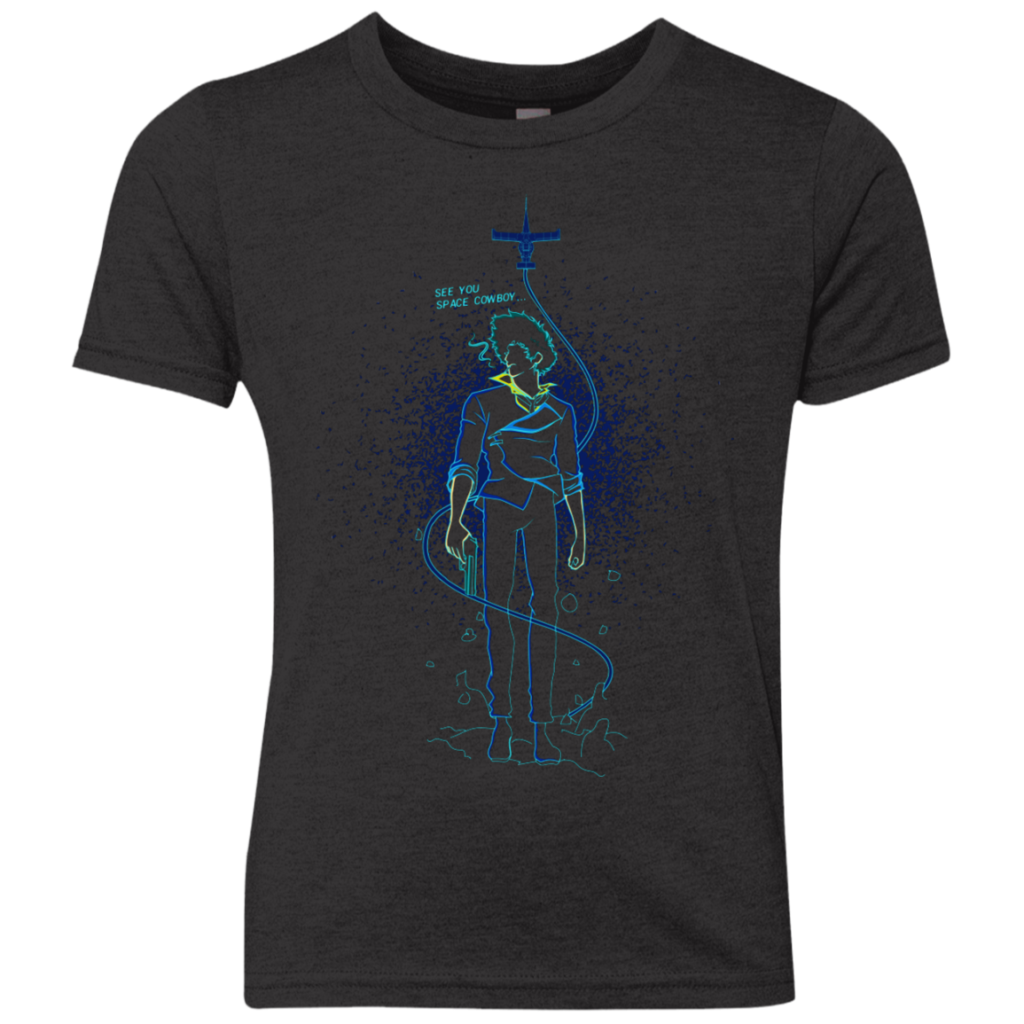 Shadow of Space Cowboy Youth Triblend T-Shirt