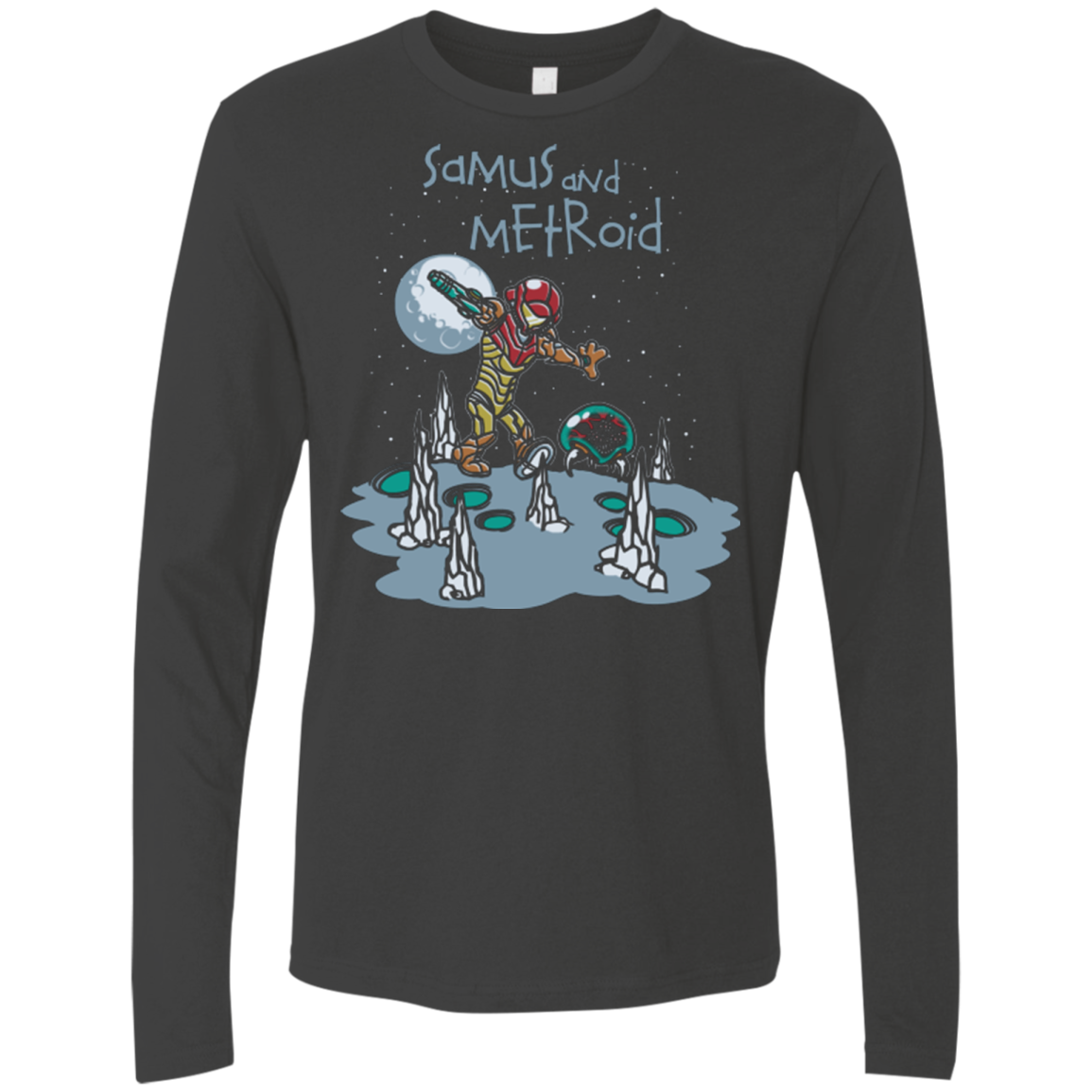 Samus and Metroid Men's Premium Long Sleeve