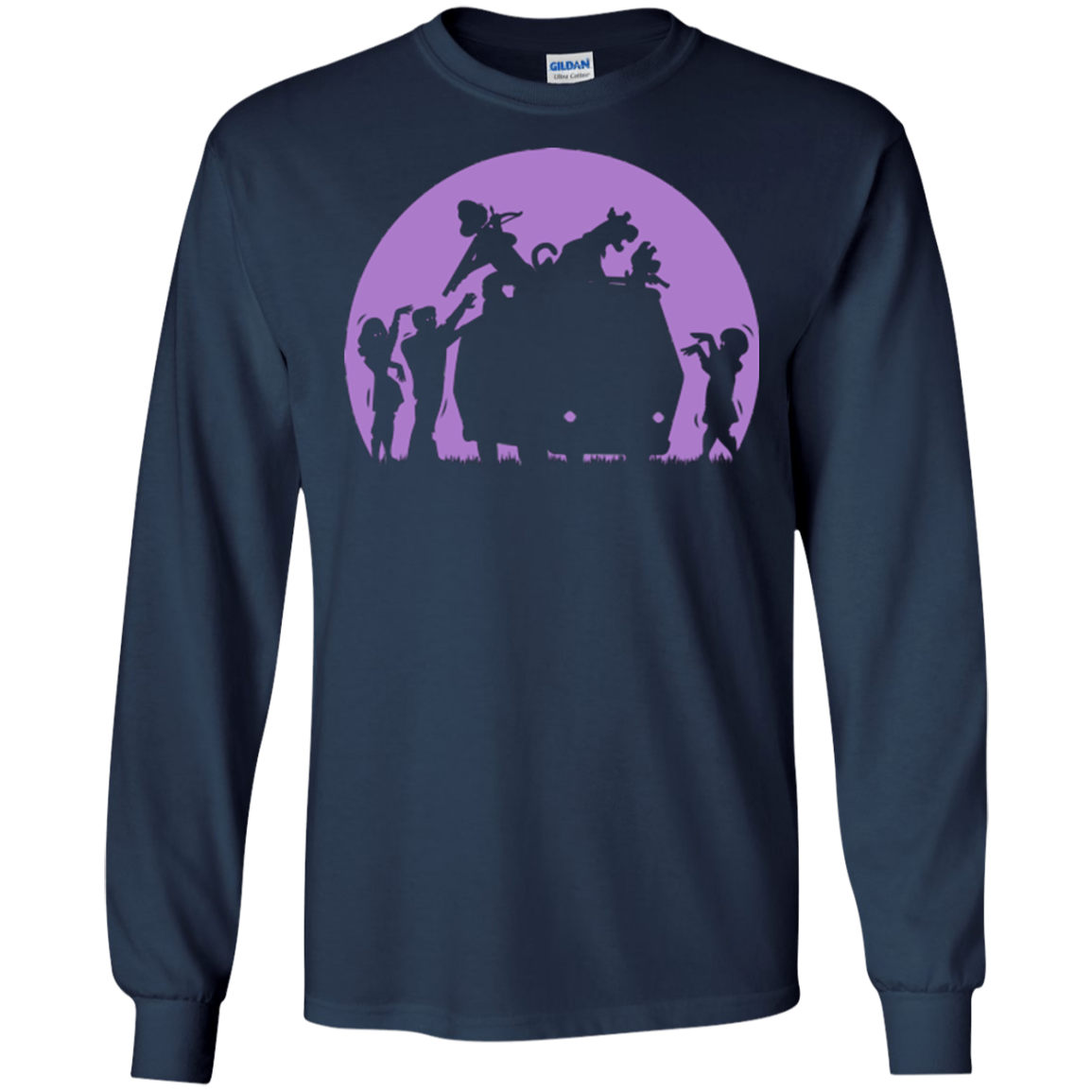 Zoinks They're Zombies Men's Long Sleeve T-Shirt