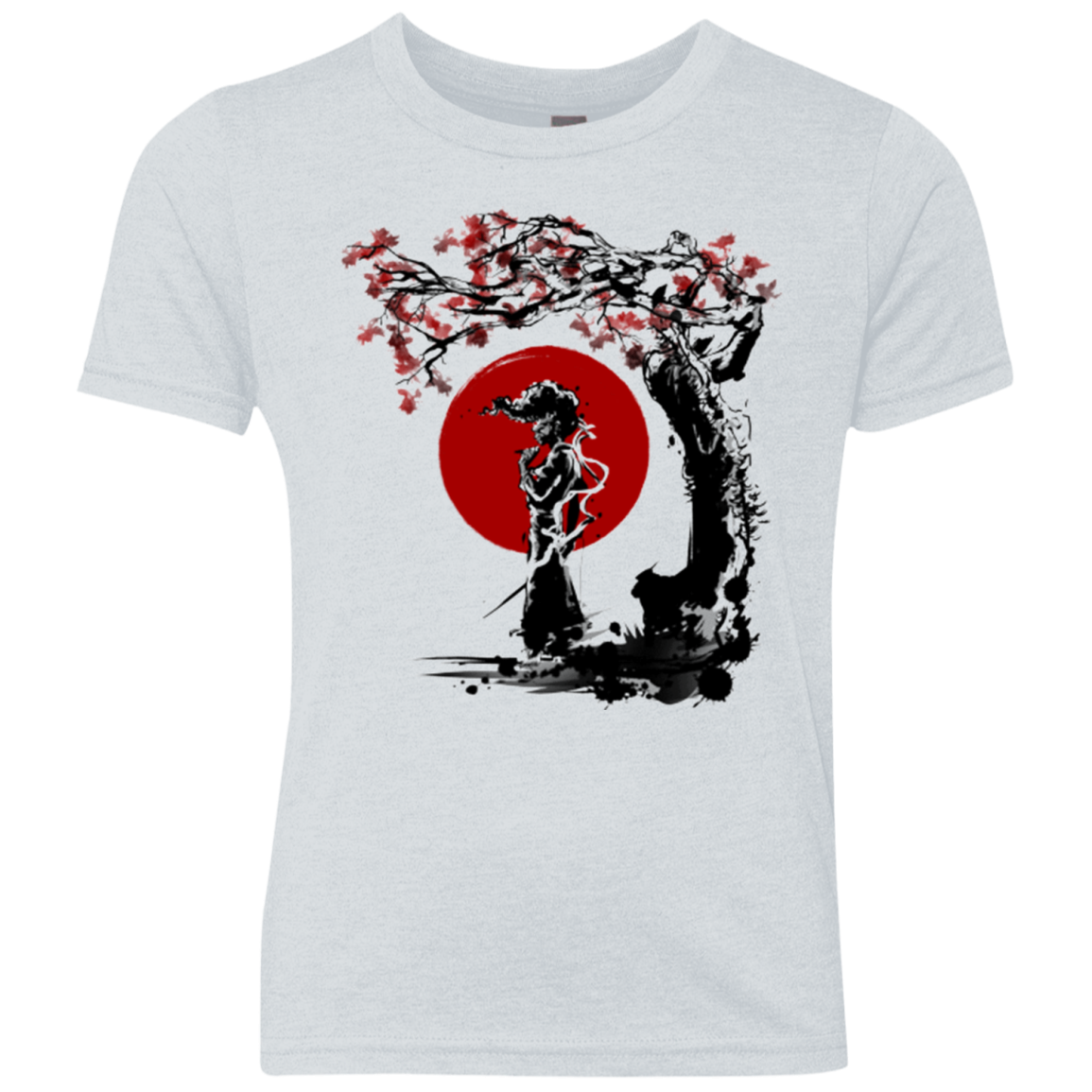 Afro under the sun Youth Triblend T-Shirt