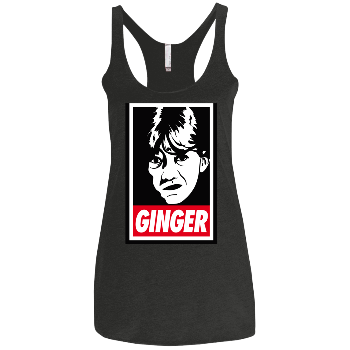 GINGER Women's Triblend Racerback Tank