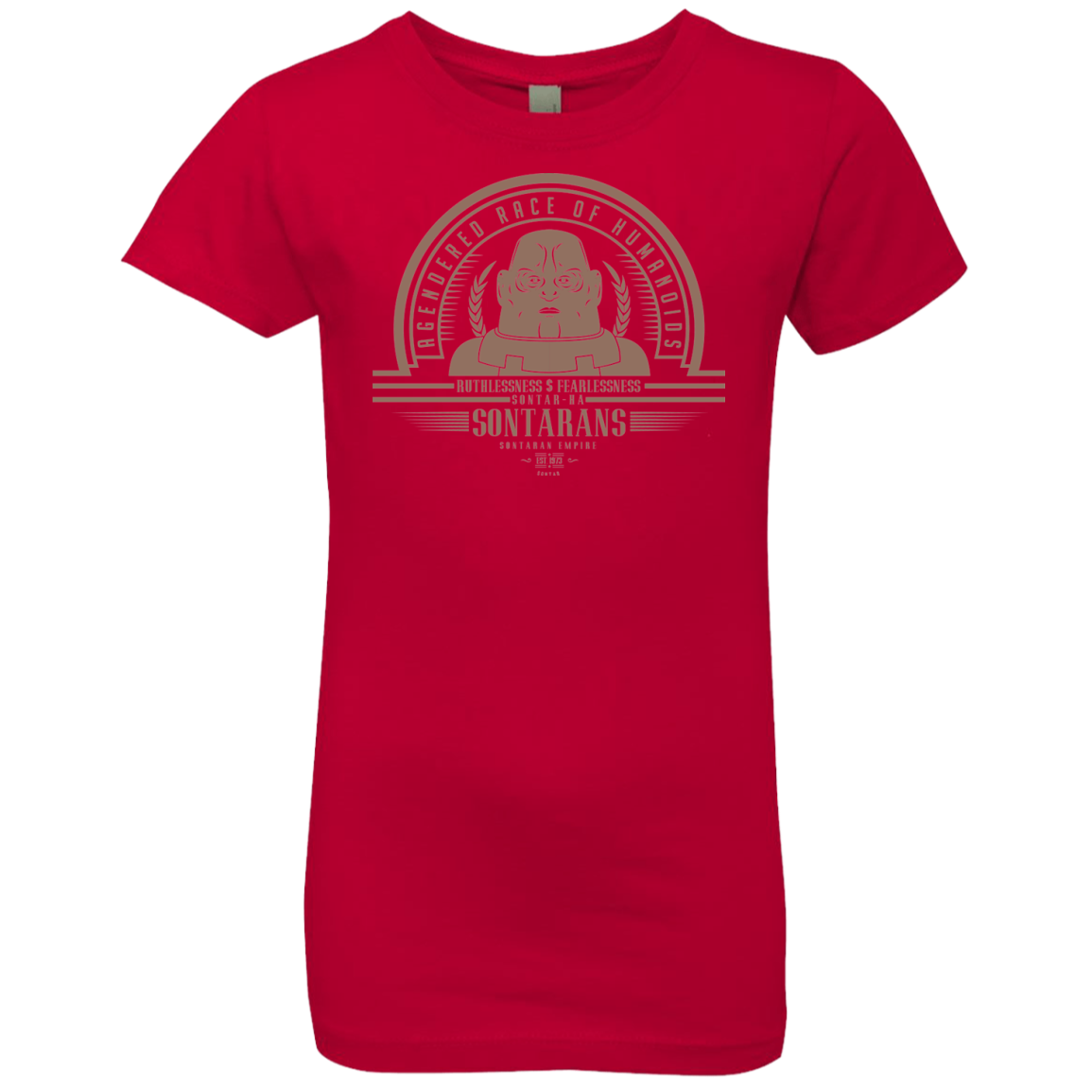 Who Villains Sontarans Girls Premium T-Shirt