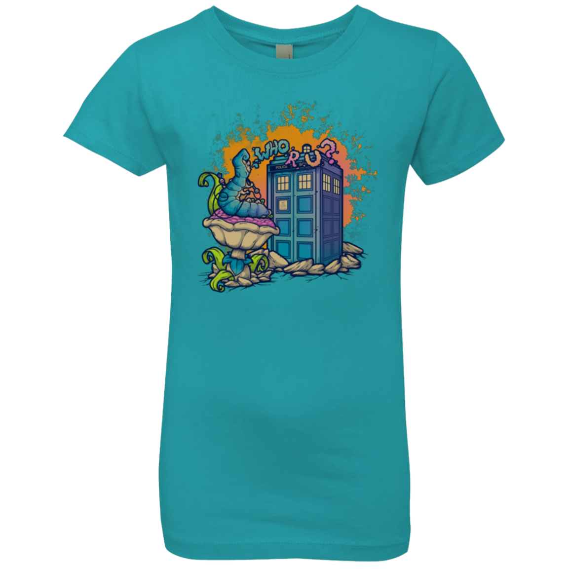 WHO R U 2 Girls Premium T-Shirt