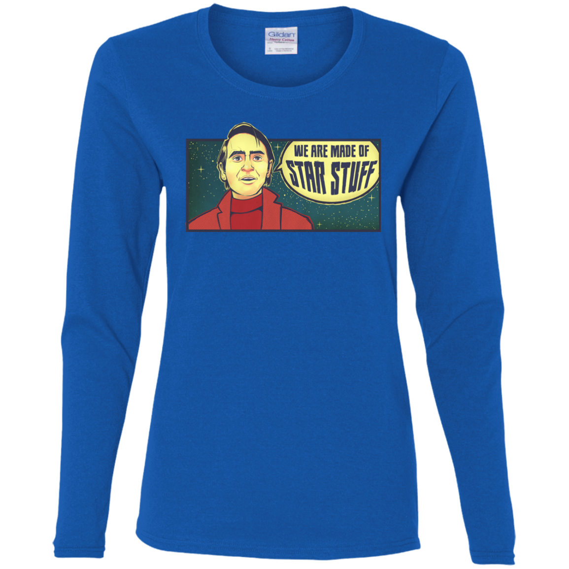SAGAN Star Stuff Women's Long Sleeve T-Shirt