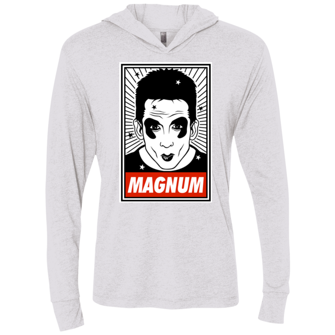 Ridiculously good looking Triblend Long Sleeve Hoodie Tee