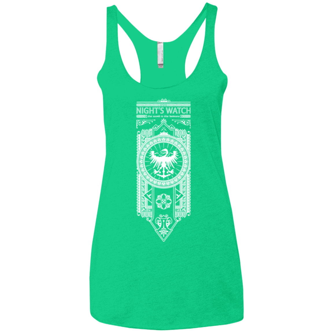 Nights Watch Women's Triblend Racerback Tank