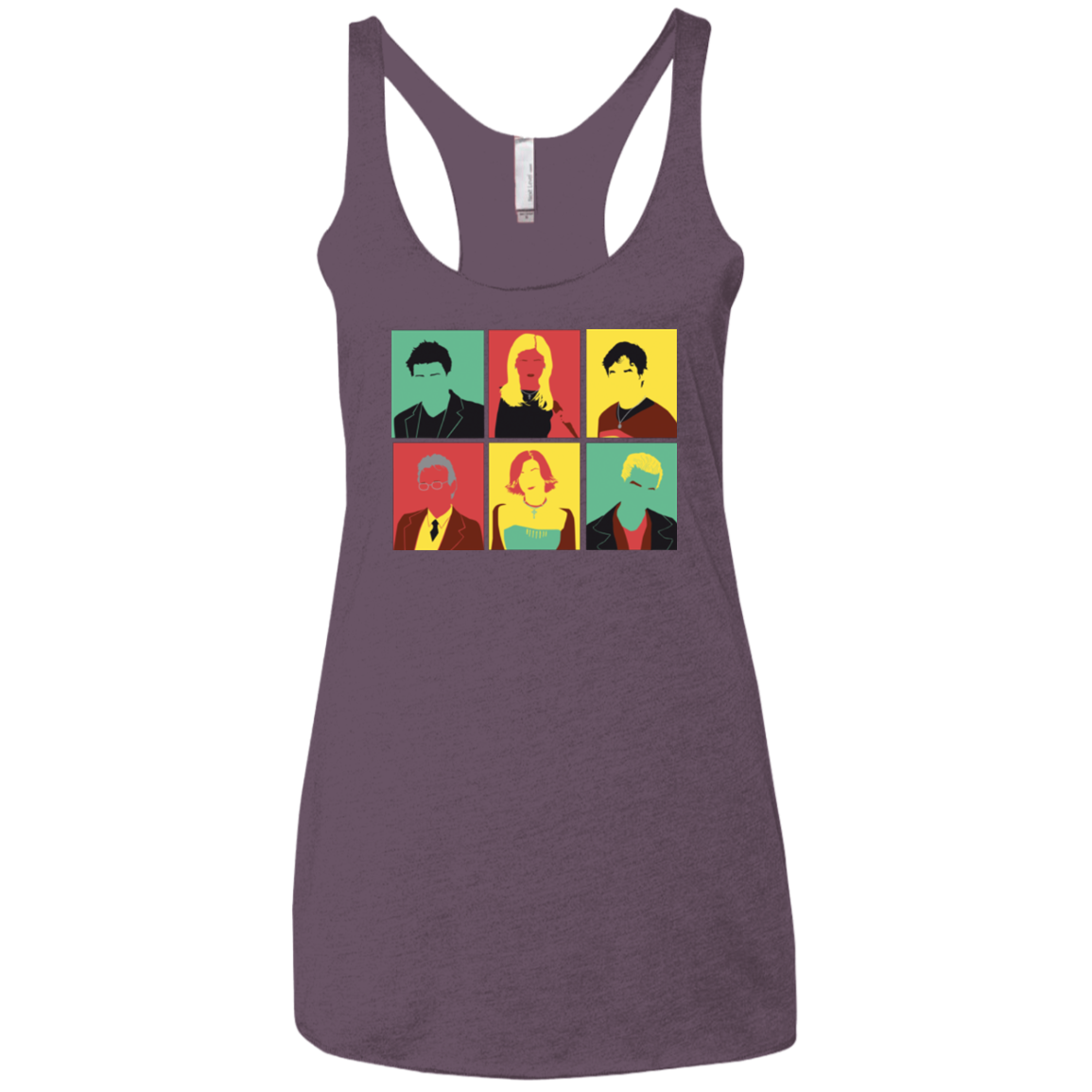 Slayer pop Women's Triblend Racerback Tank