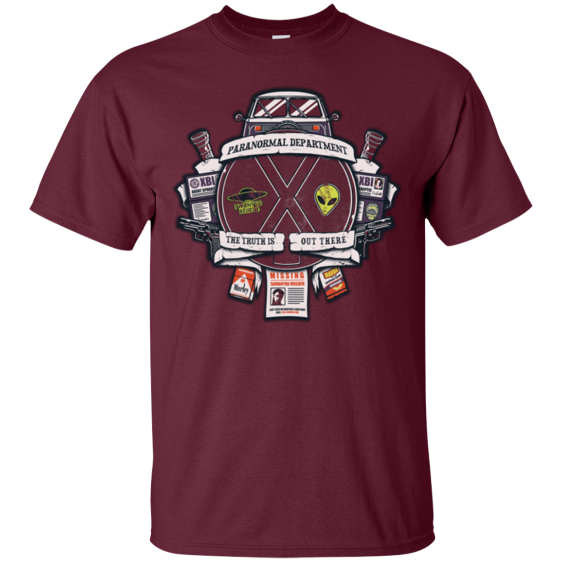 Paranormal files Crest T-Shirt