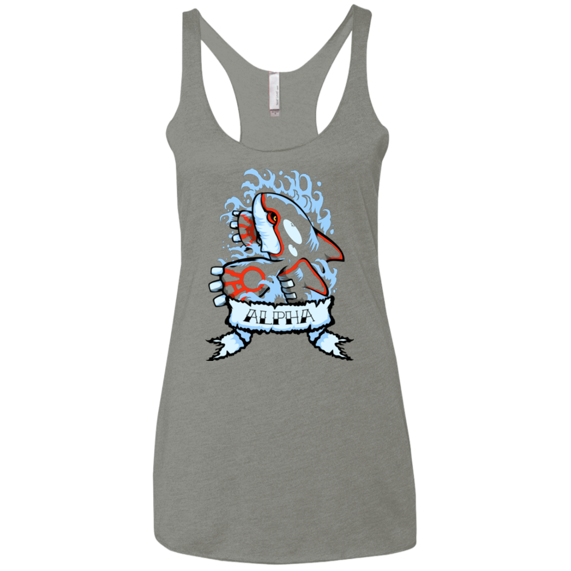 Alpha Women's Triblend Racerback Tank