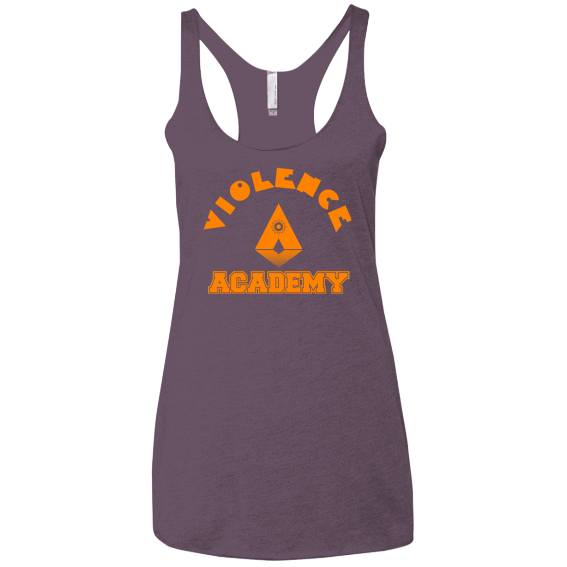 Violence Academy Women's Triblend Racerback Tank