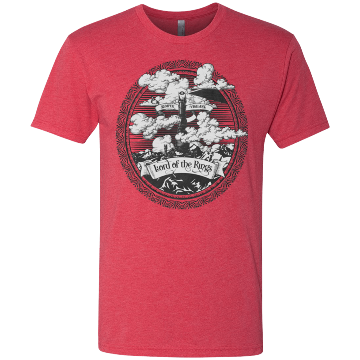 Vintage Mordor Tower Men's Triblend T-Shirt