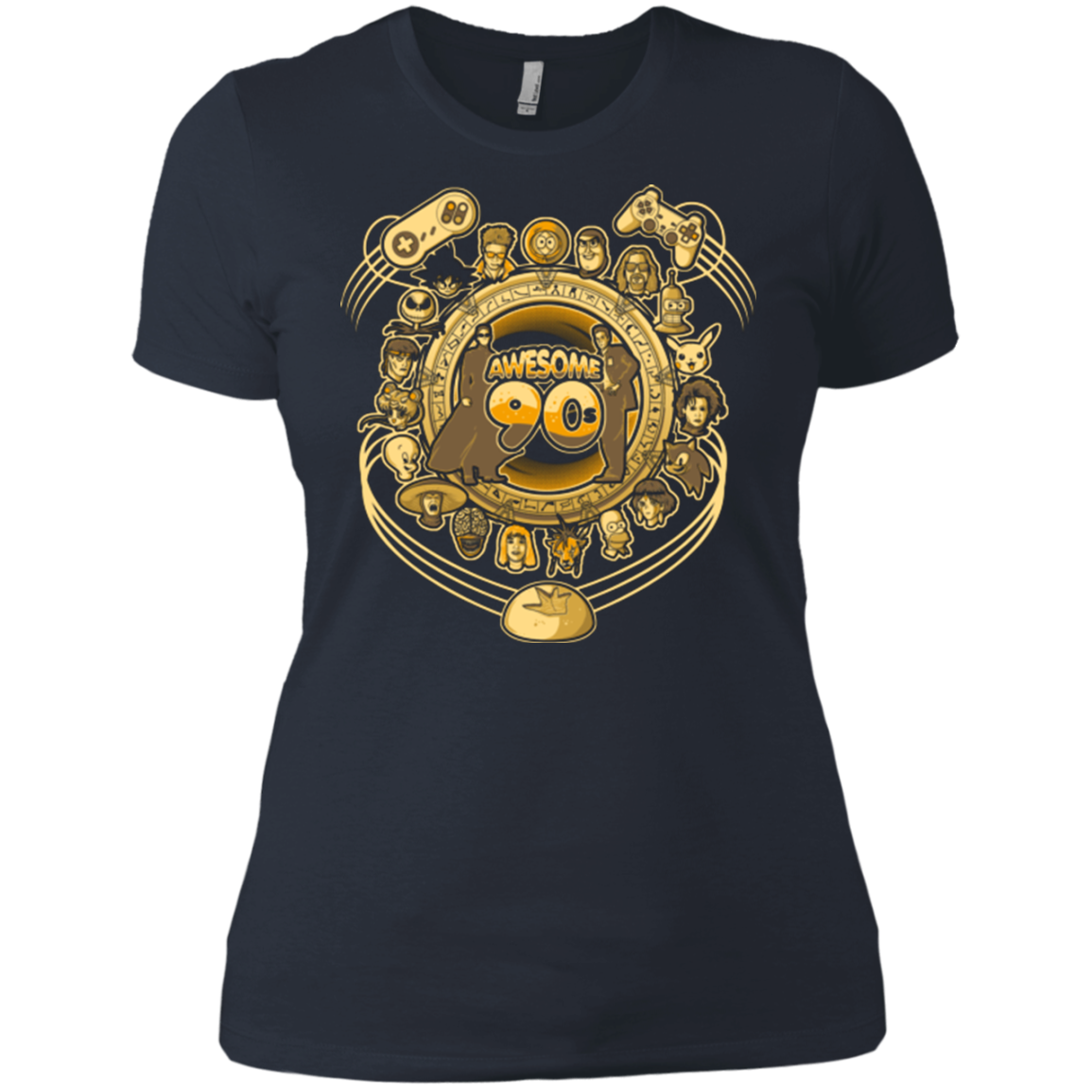 AWESOME 90S Women's Premium T-Shirt