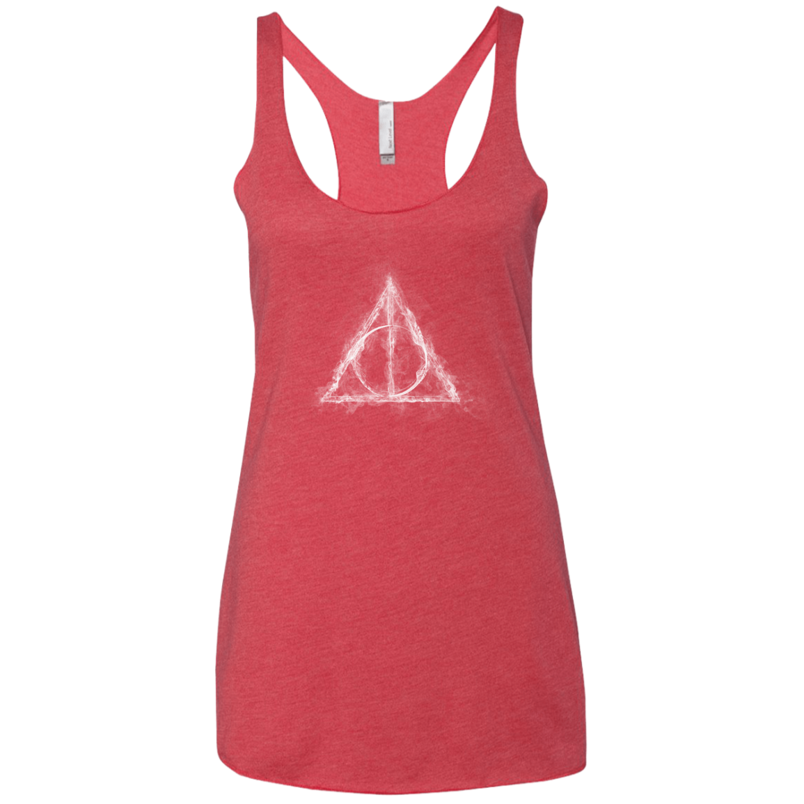 WIZARD SMOKE Women's Triblend Racerback Tank