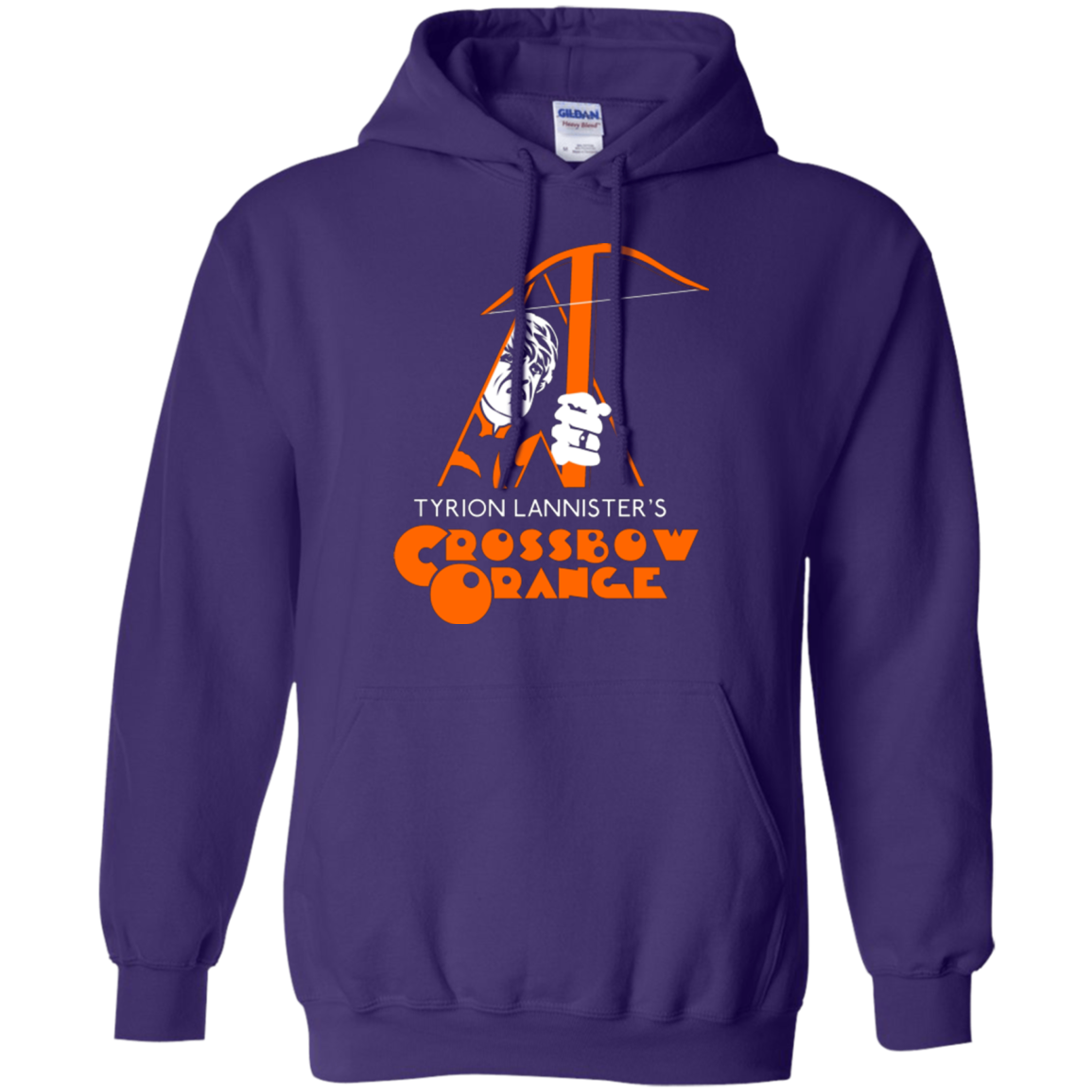 Crossbow Orange Pullover Hoodie