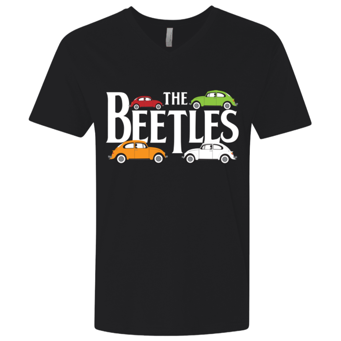 The Beetles Men's Premium V-Neck