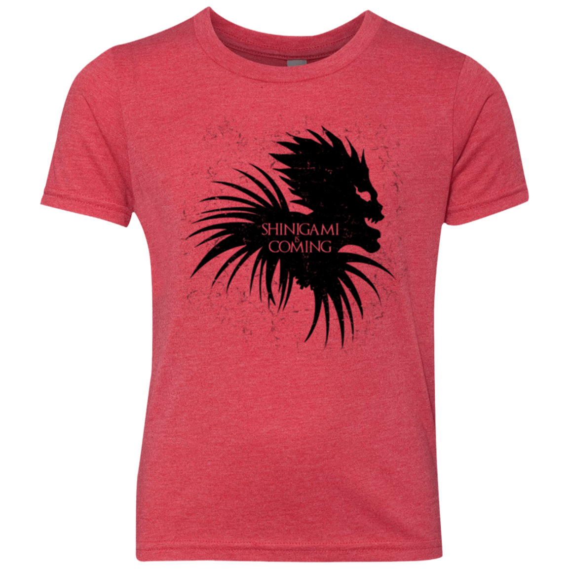 Shinigami Is Coming Youth Triblend T-Shirt