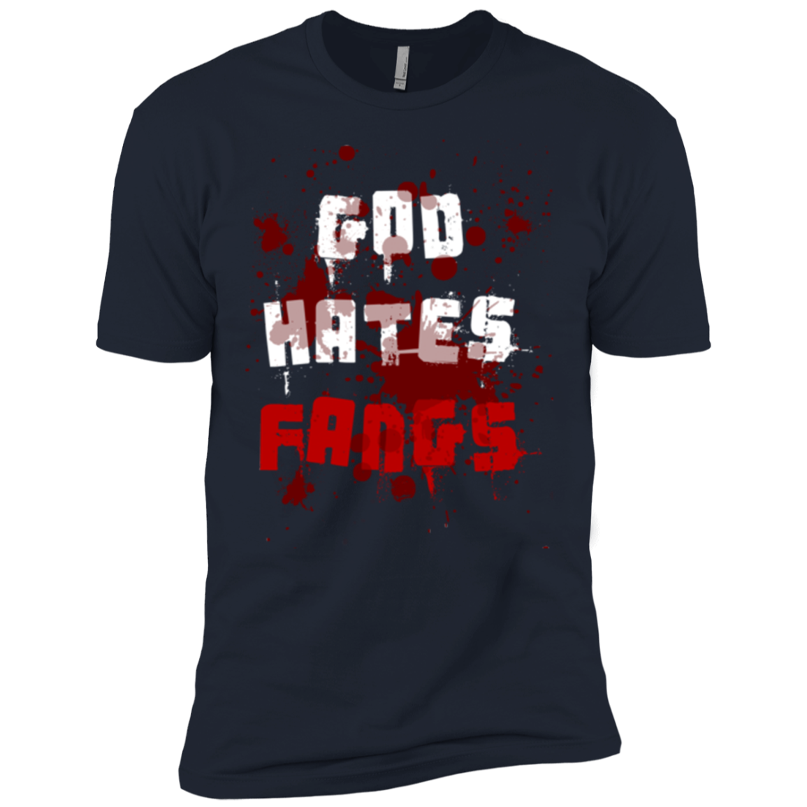 God hates fangs Men's Premium T-Shirt