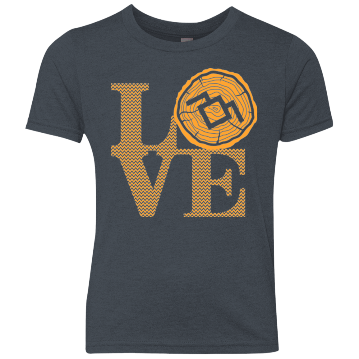 LOVE TWIN PEAKS Youth Triblend T-Shirt