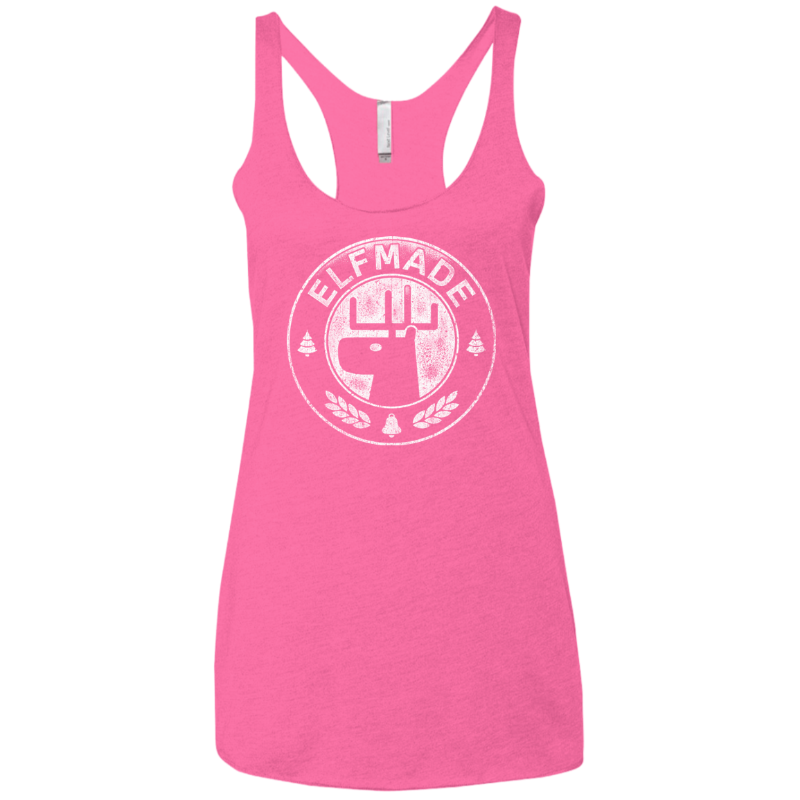 Elf Made Women's Triblend Racerback Tank