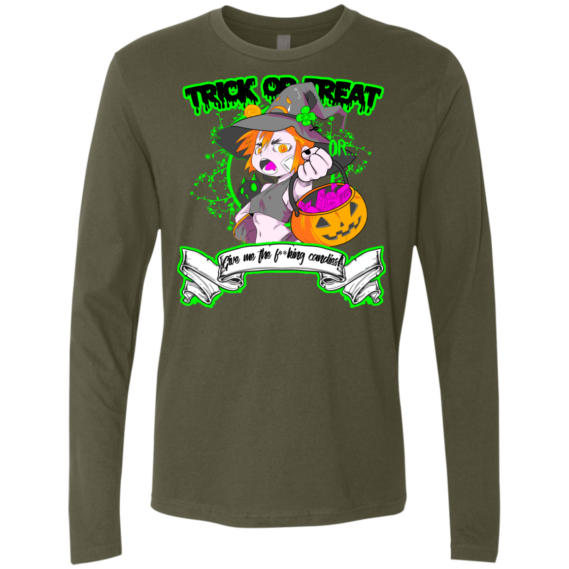 Give me the Candies Men's Premium Long Sleeve