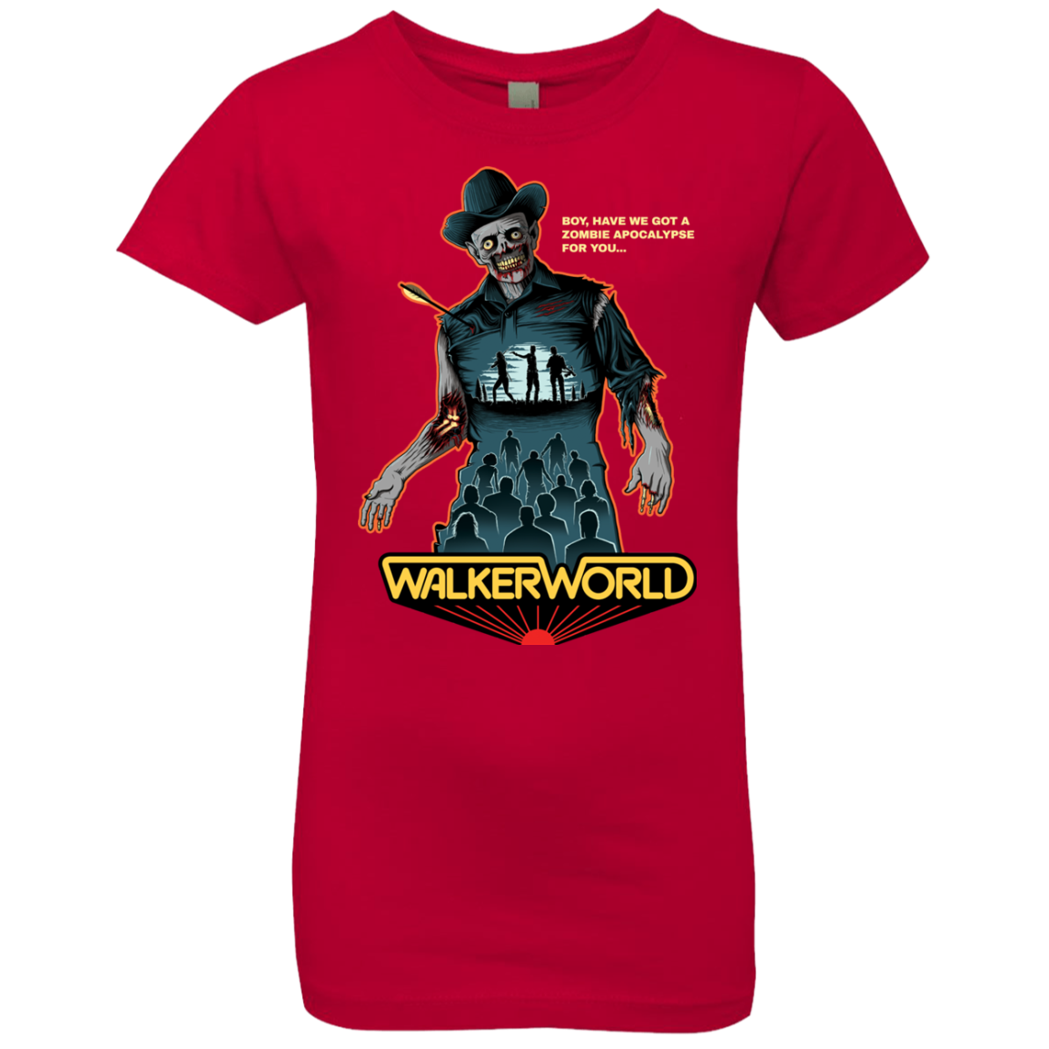 Walker World Girls Premium T-Shirt