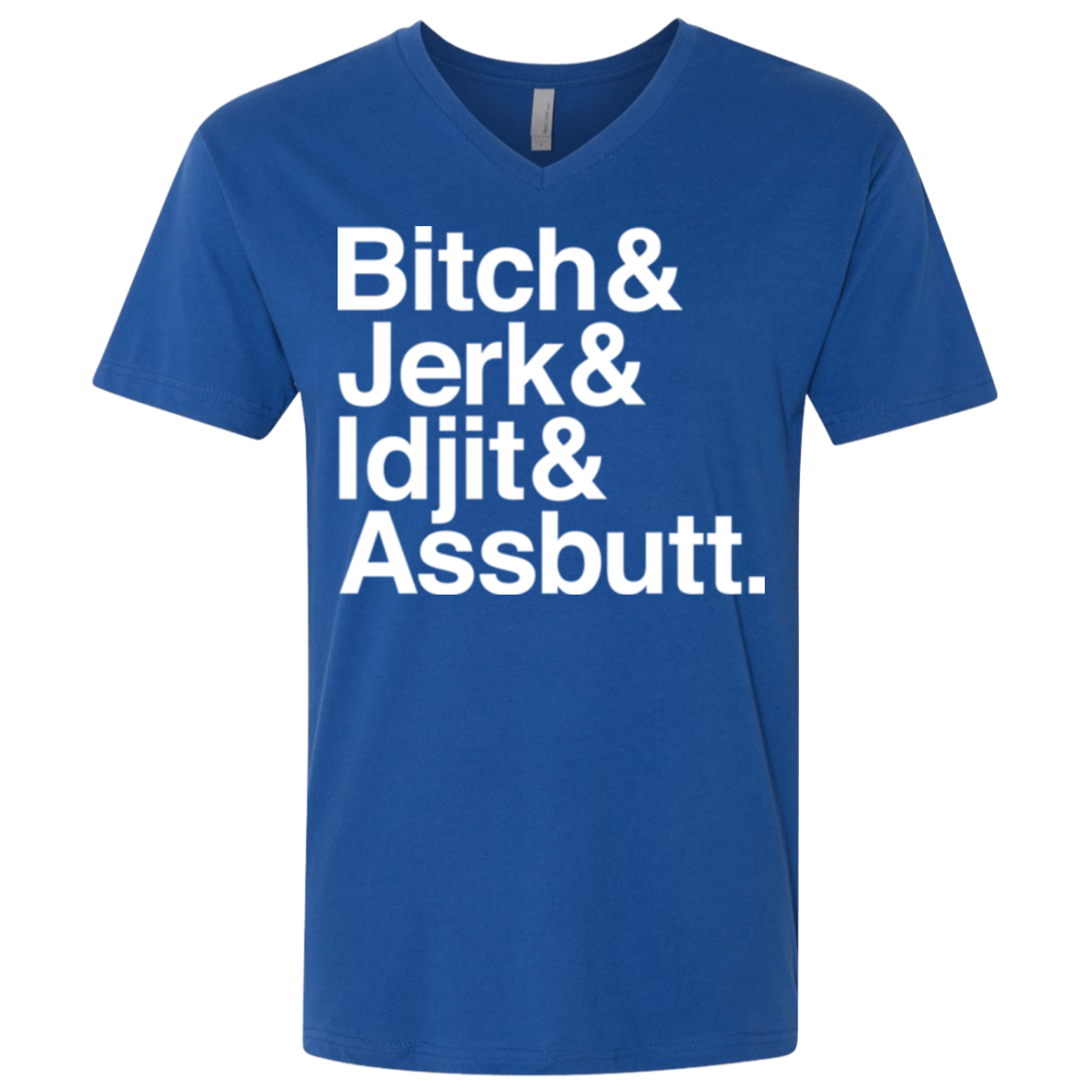 Team Free Will Helvetica Men's Premium V-Neck