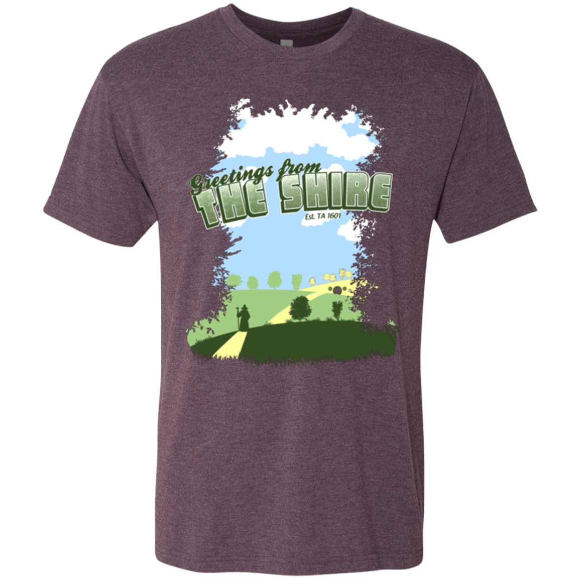 Greetings From Shire Men's Triblend T-Shirt