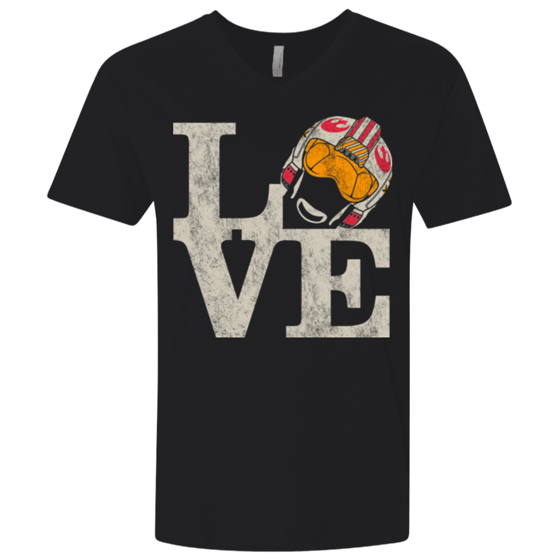 LOVE Rebel Pilot Men's Premium V-Neck