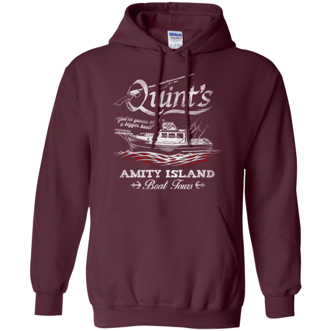 Quints Boat Tours Pullover Hoodie