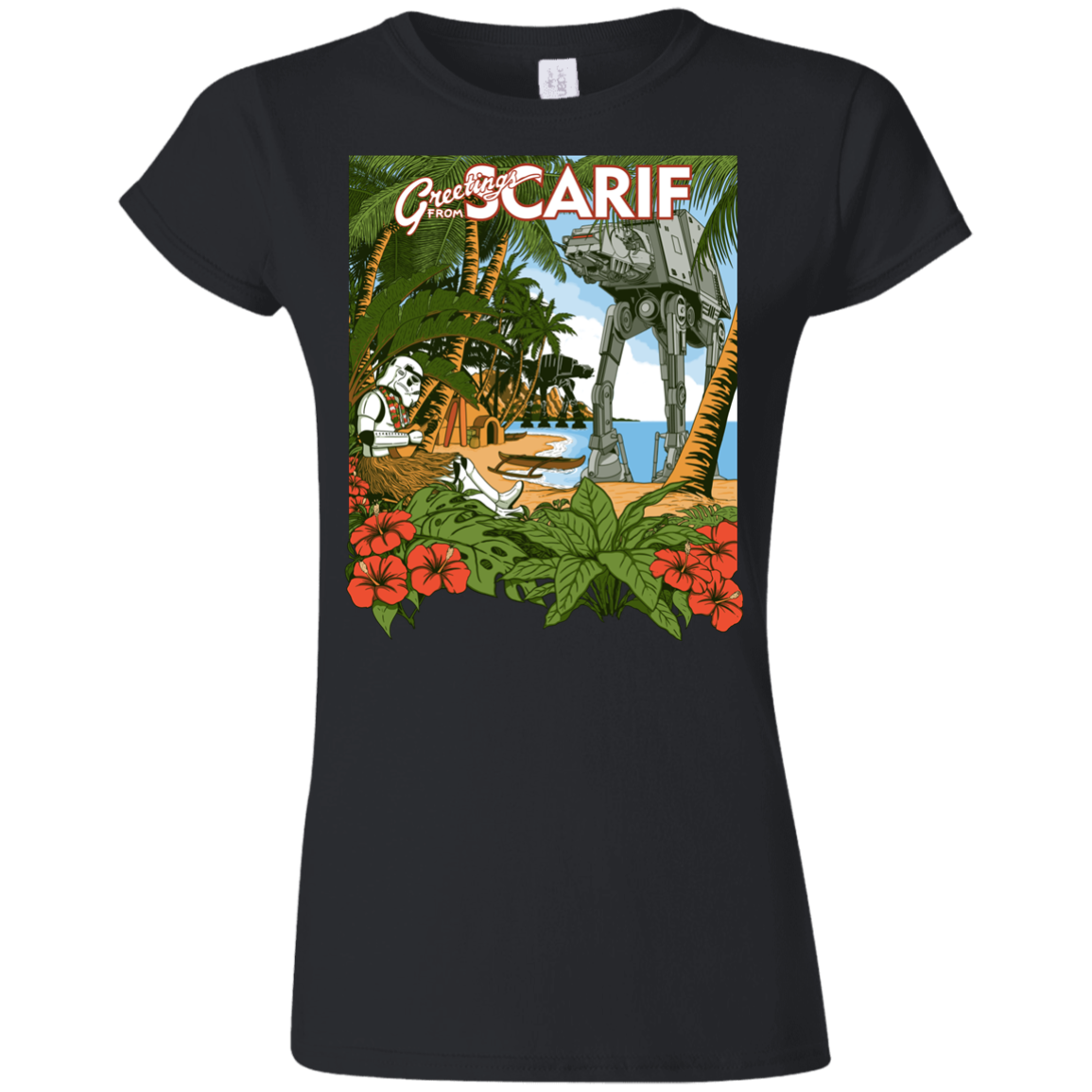 Greetings from Scarif Junior Slimmer-Fit T-Shirt