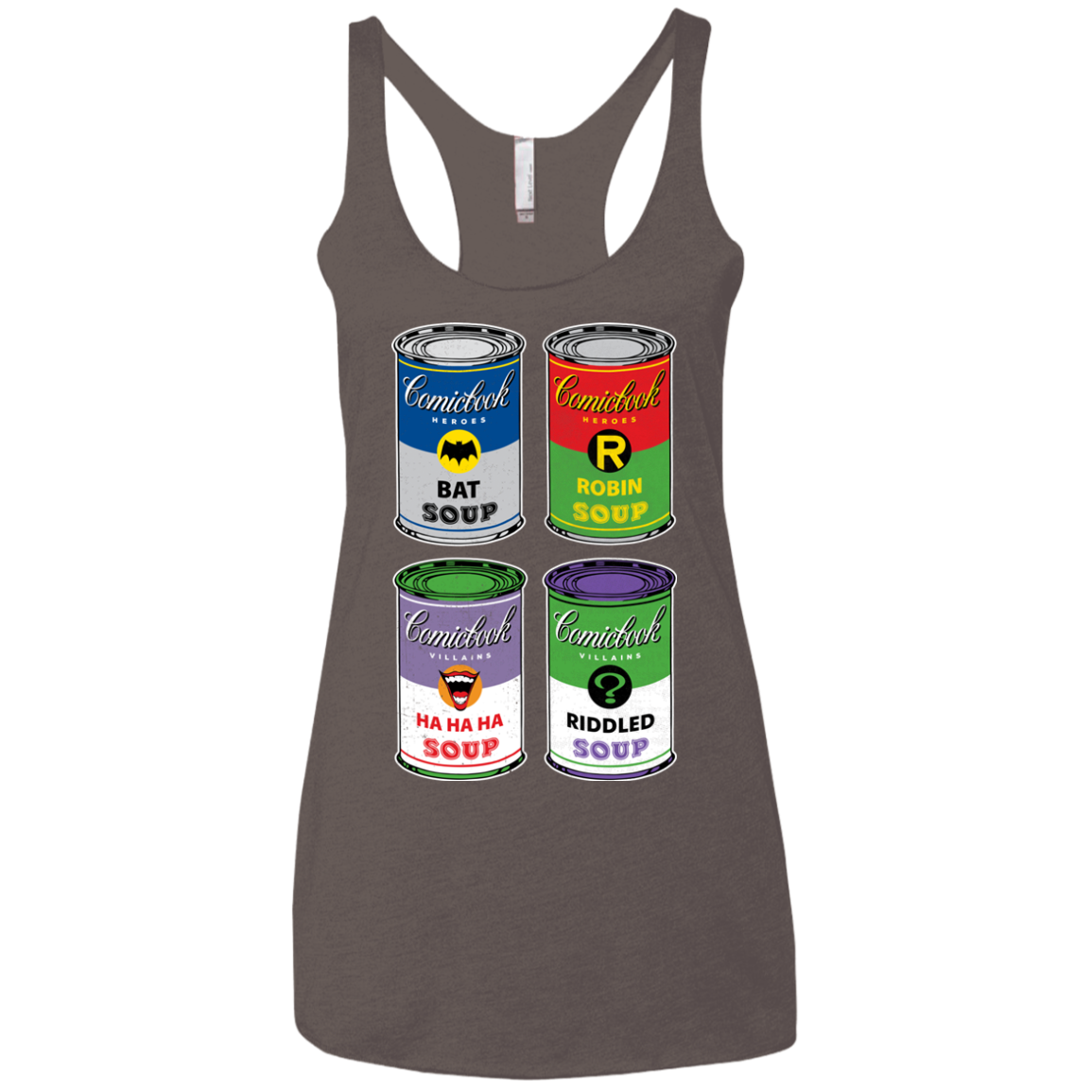 Arkham Soup Women's Triblend Racerback Tank