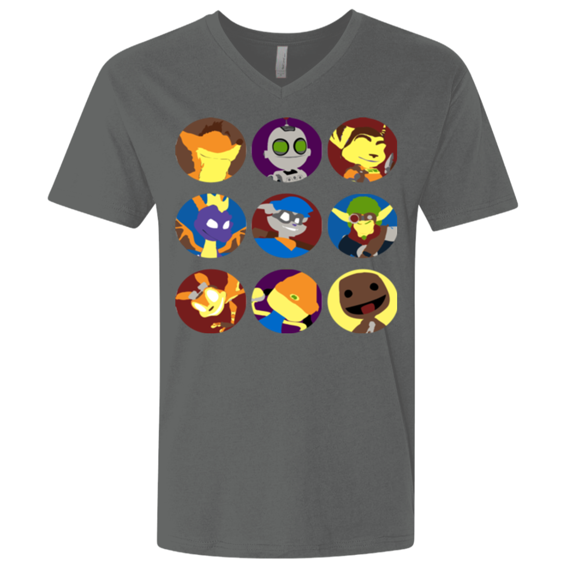 Fun Heroes Men's Premium V-Neck