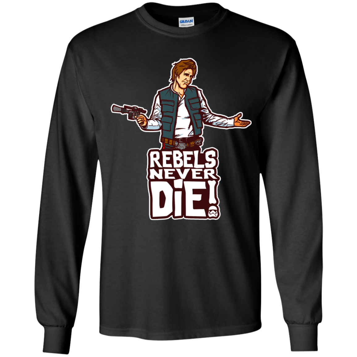 Rebels Never Die Youth Long Sleeve T-Shirt