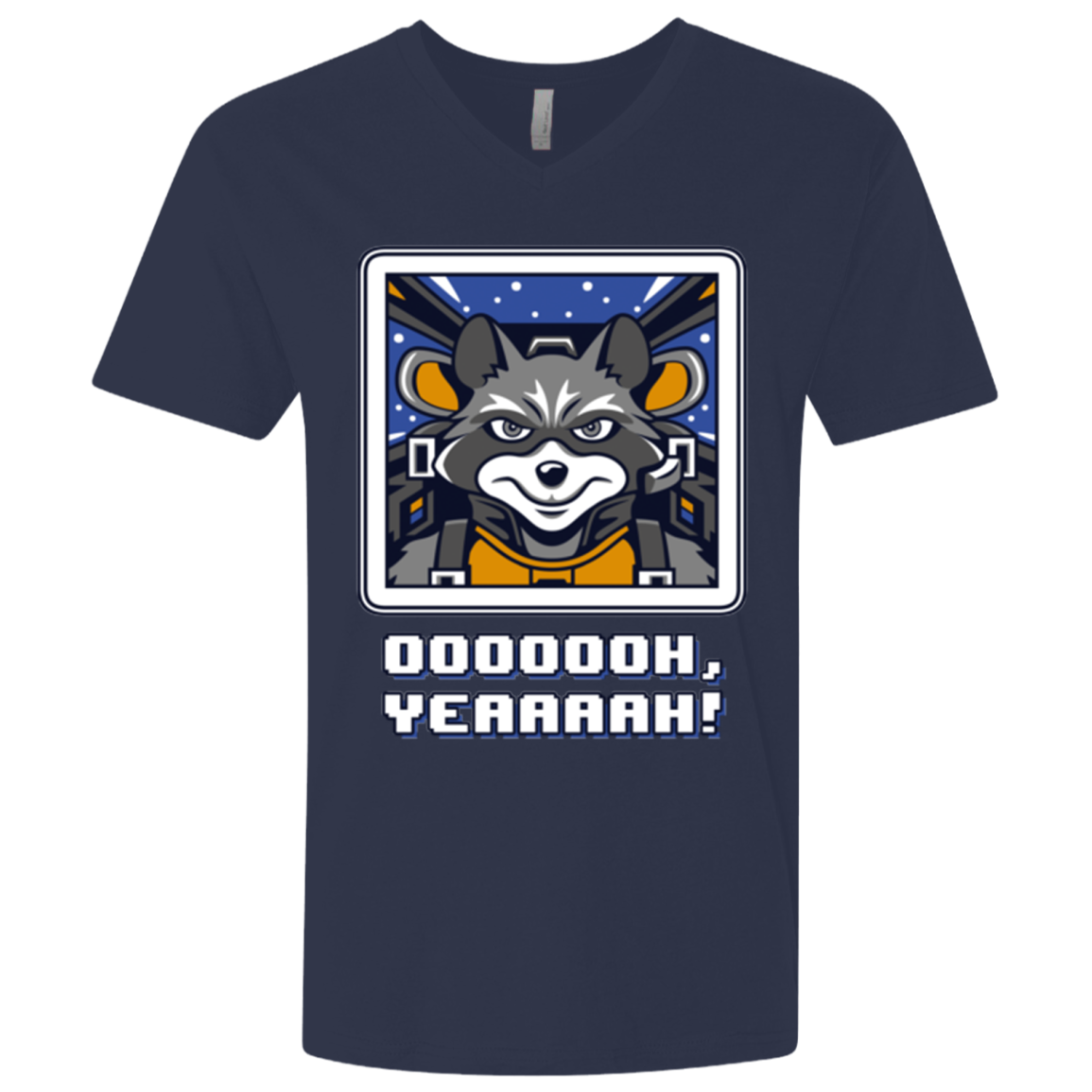 Star Raccoon Men's Premium V-Neck