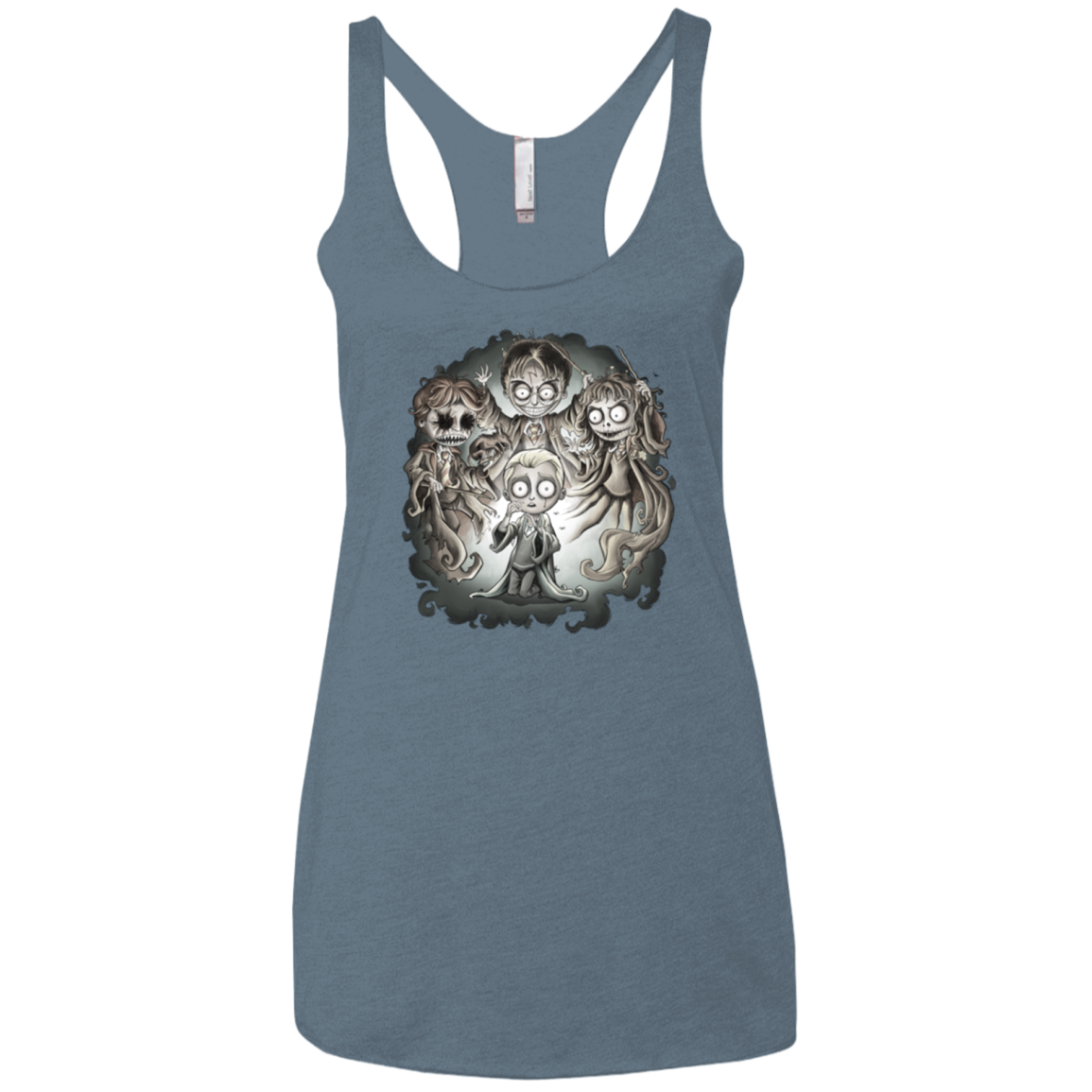 Dracos Nightmare Women's Triblend Racerback Tank