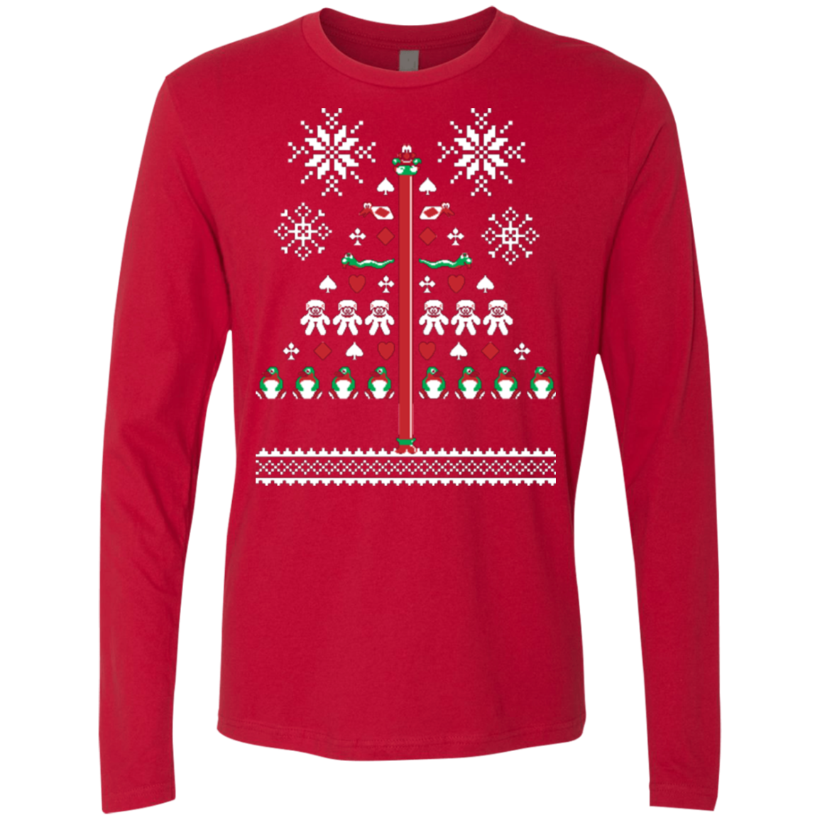 Operation Christmas Cod Men's Premium Long Sleeve