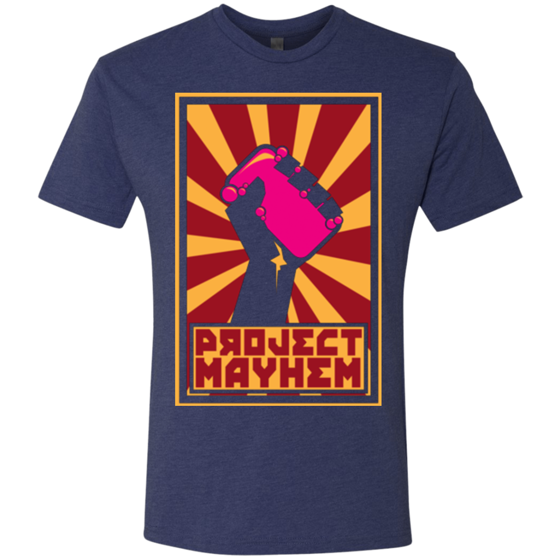 Project Mayhem Men's Triblend T-Shirt