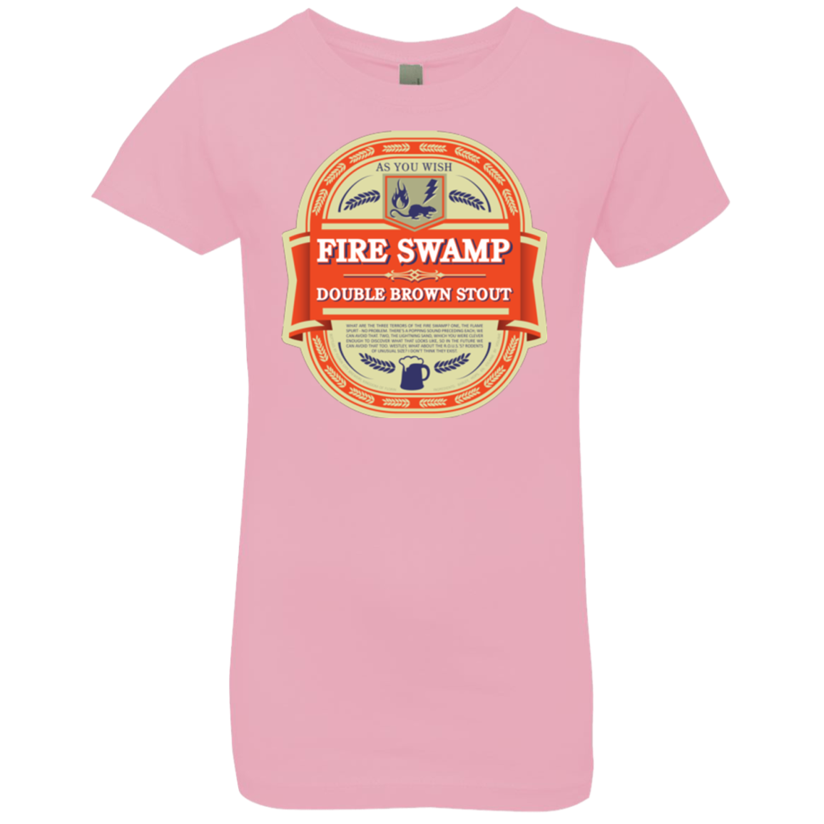 Fire Swamp Ale Girls Premium T-Shirt