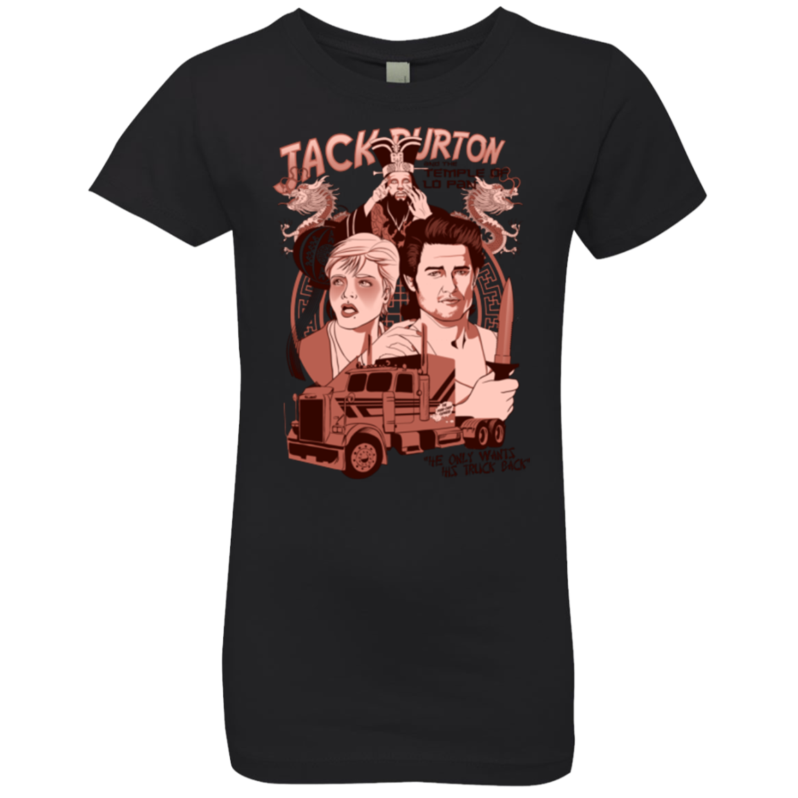 The Temple of Lo Pan Girls Premium T-Shirt