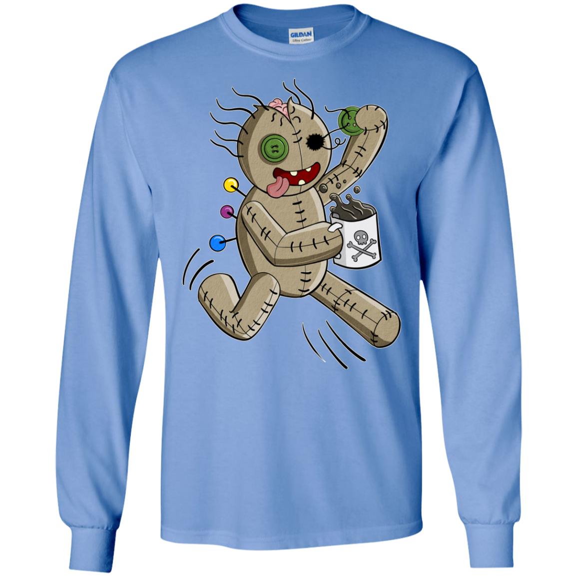 Voodoo Coffee Runner Long Sleeve T-Shirt