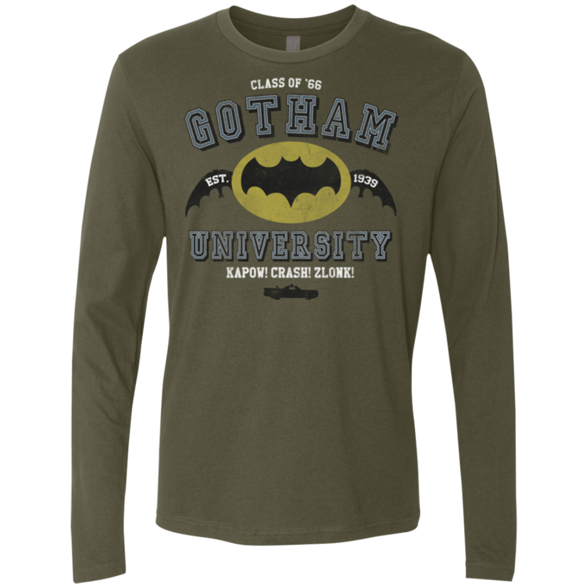Gotham University Men's Premium Long Sleeve