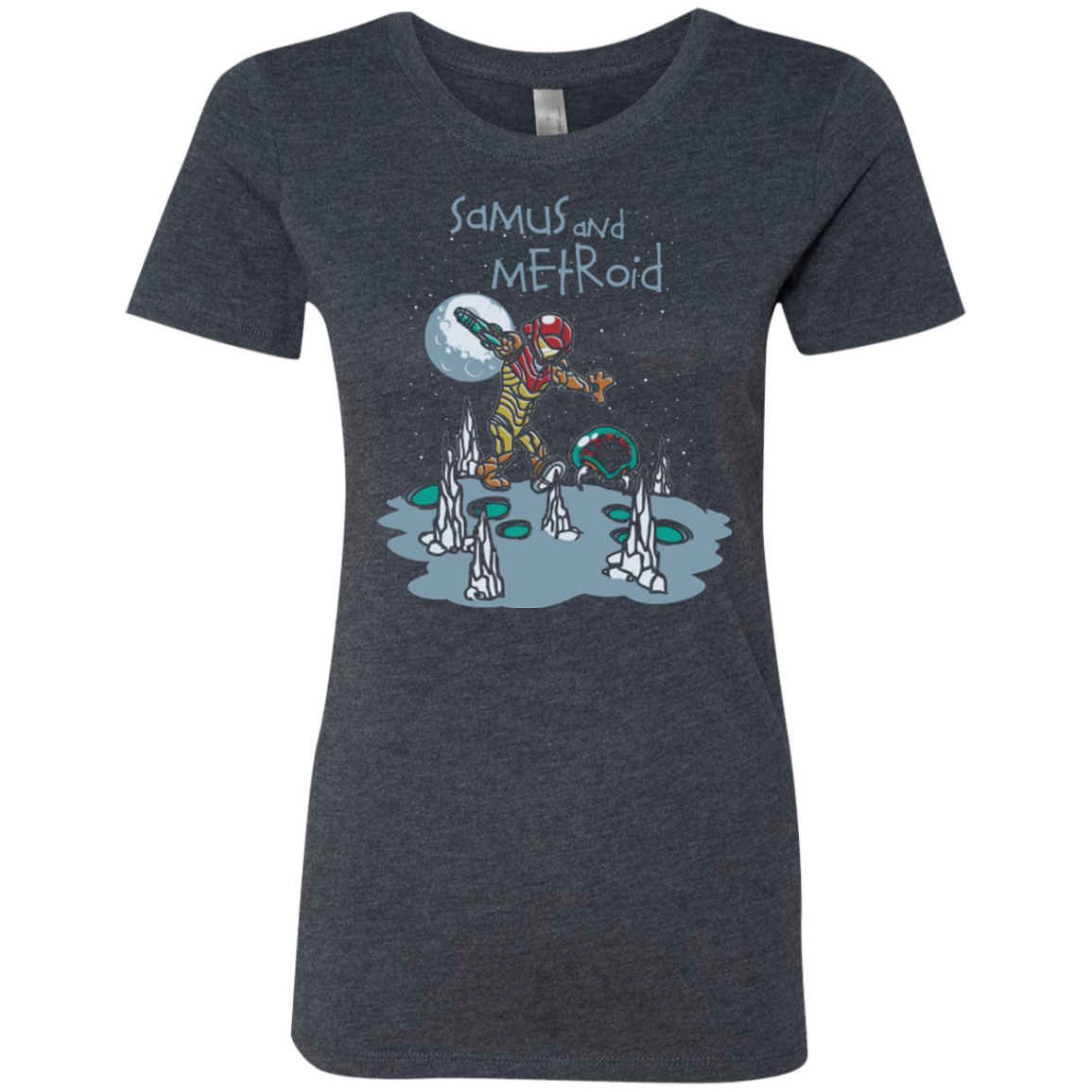 Samus and Metroid Women's Triblend T-Shirt
