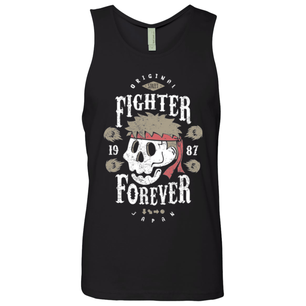 Fighter Forever Ryu Men's Premium Tank Top