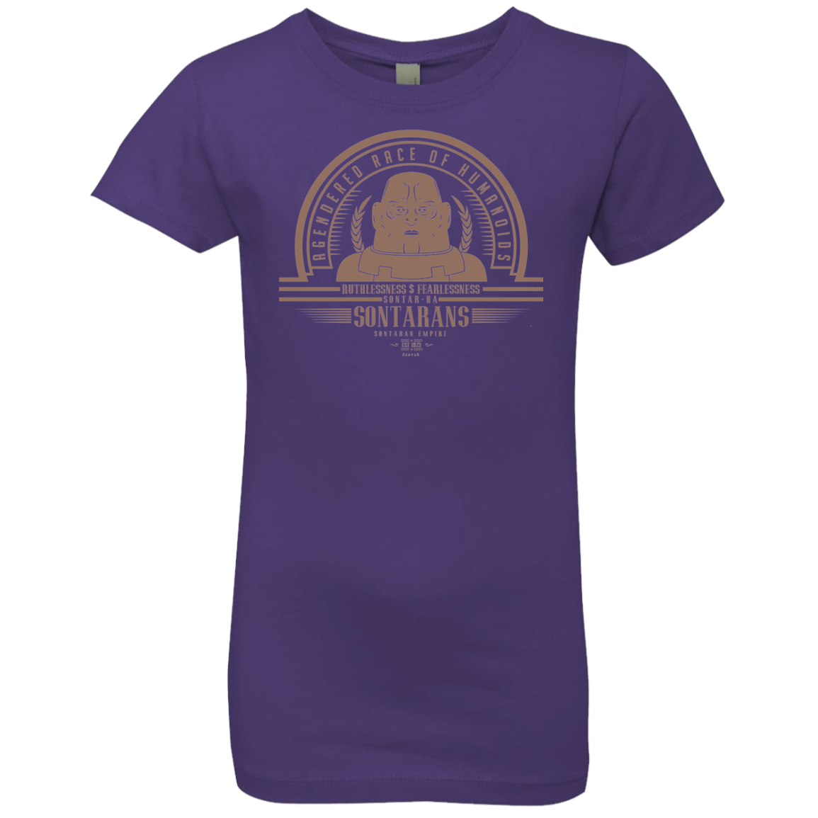 Who Villains Sontarans Girls Premium T-Shirt