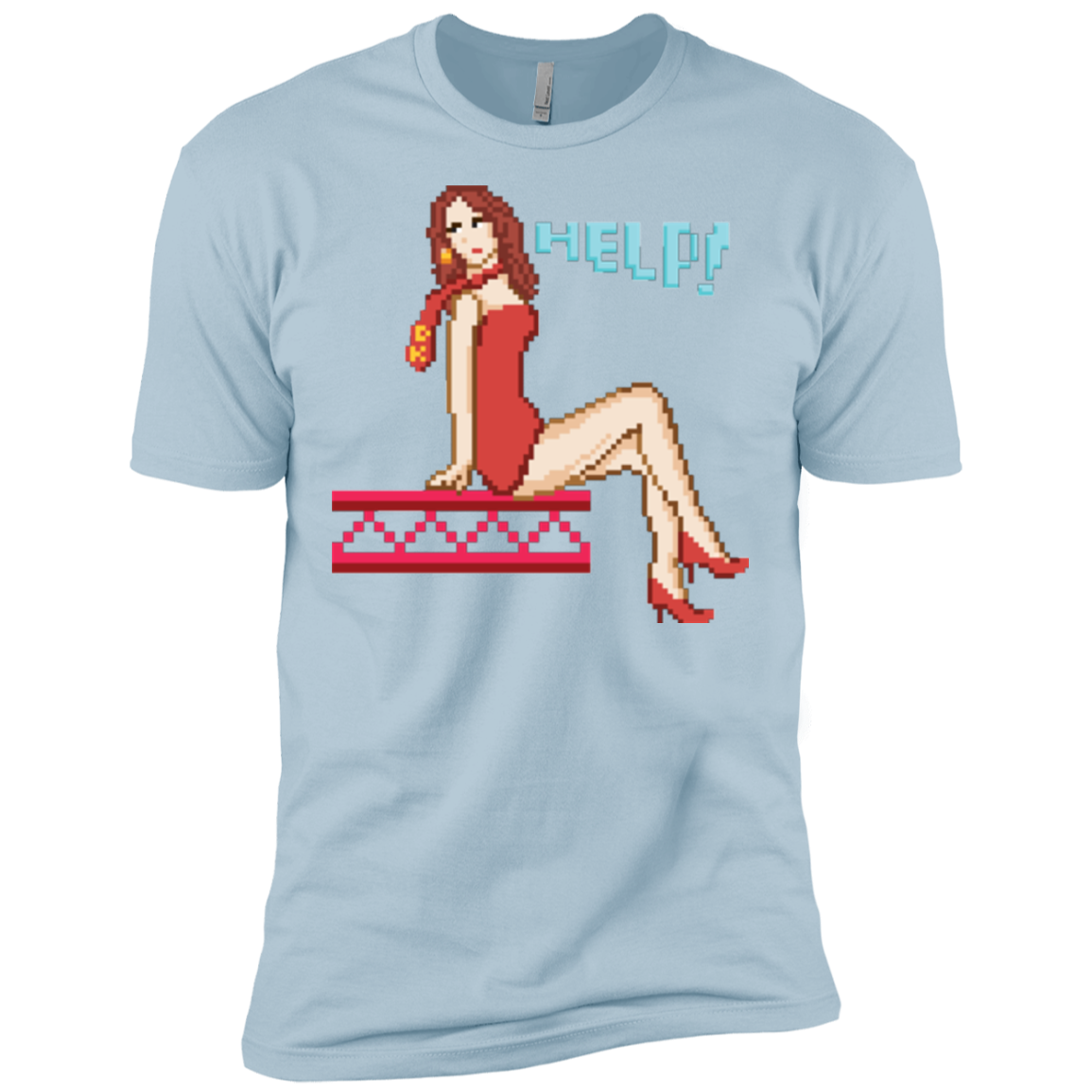 Pixel Pinup Pauline Men's Premium T-Shirt