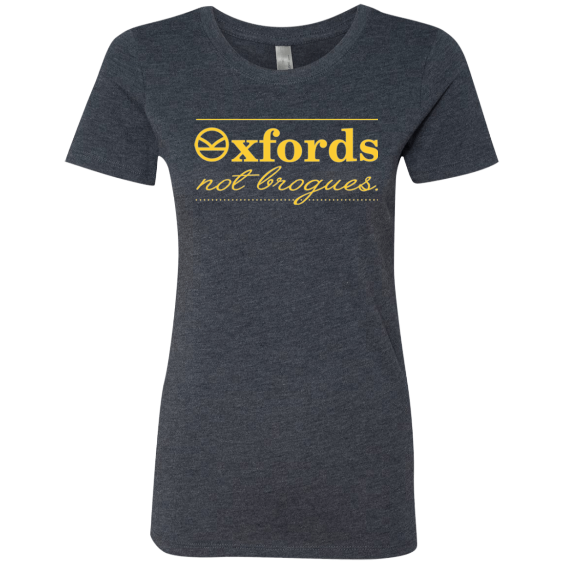 Oxfords Not Brogues Women's Triblend T-Shirt
