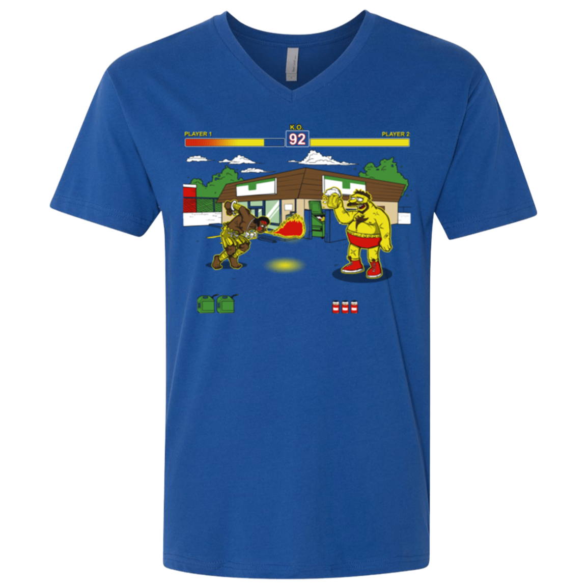 Springfield Fighter Men's Premium V-Neck