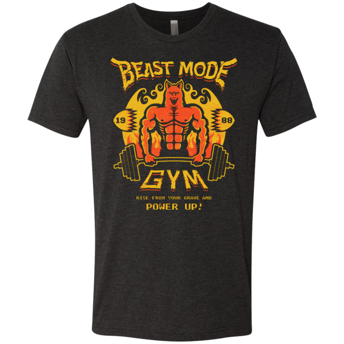 Beast Mode Gym Men's Triblend T-Shirt